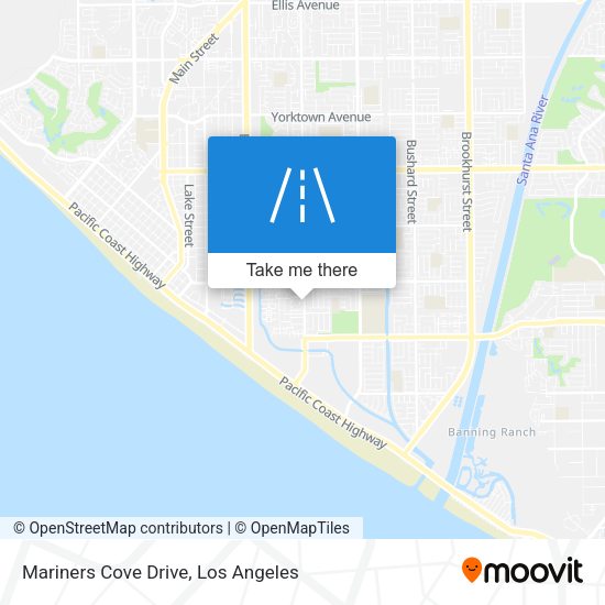 Mapa de Mariners Cove Drive