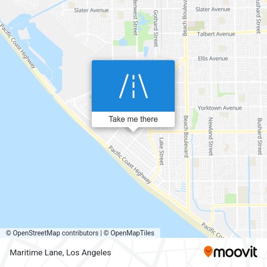 Mapa de Maritime Lane
