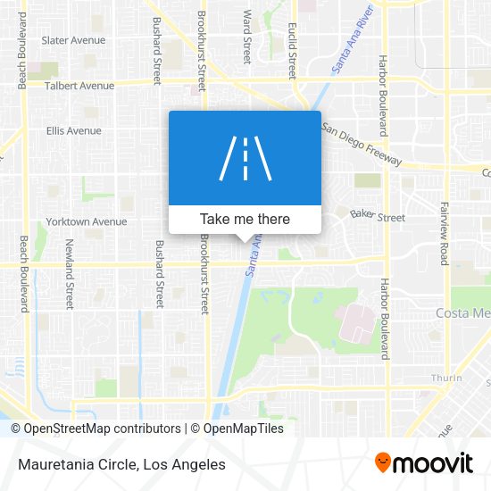 Mapa de Mauretania Circle