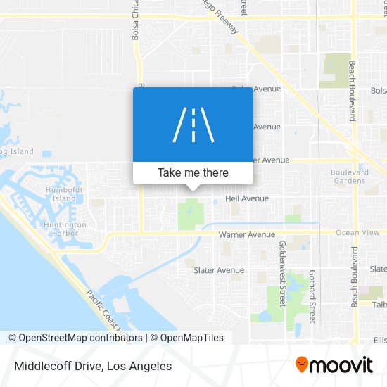 Middlecoff Drive map