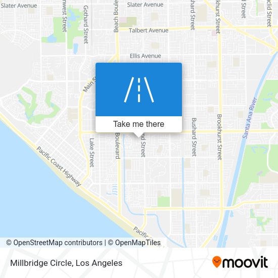 Millbridge Circle map