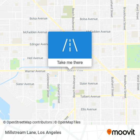 Millstream Lane map