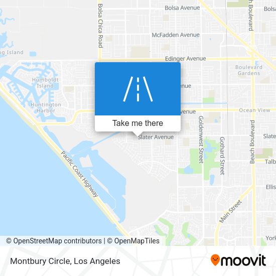 Mapa de Montbury Circle