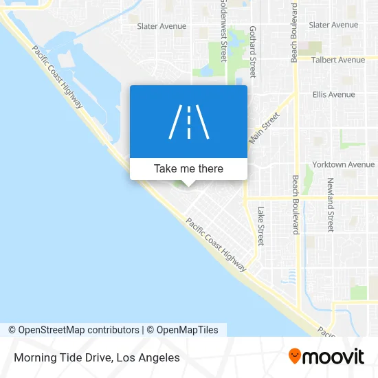 Morning Tide Drive map