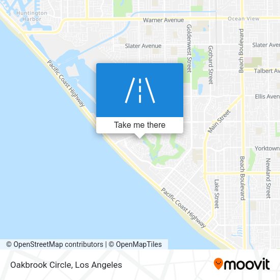 Oakbrook Circle map