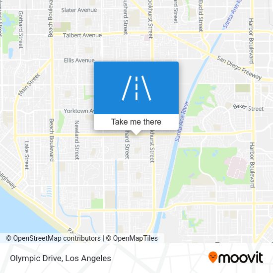 Mapa de Olympic Drive