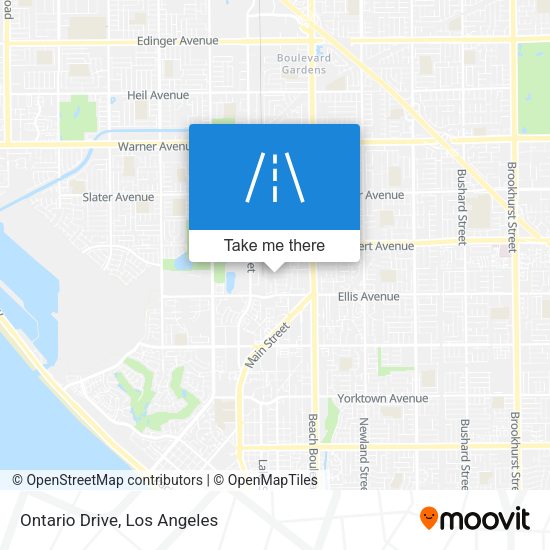 Mapa de Ontario Drive