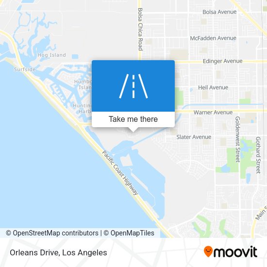 Mapa de Orleans Drive