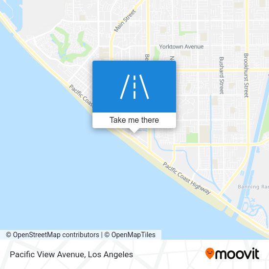 Mapa de Pacific View Avenue