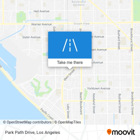 Park Path Drive map