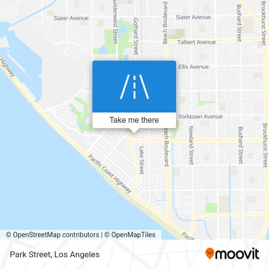 Mapa de Park Street