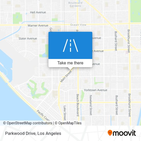 Parkwood Drive map