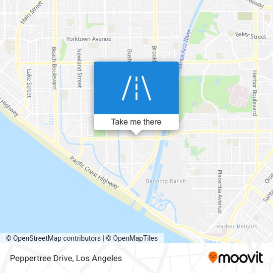 Mapa de Peppertree Drive