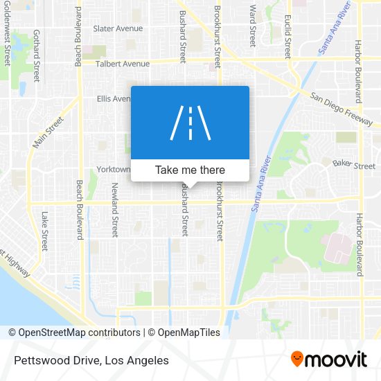 Pettswood Drive map