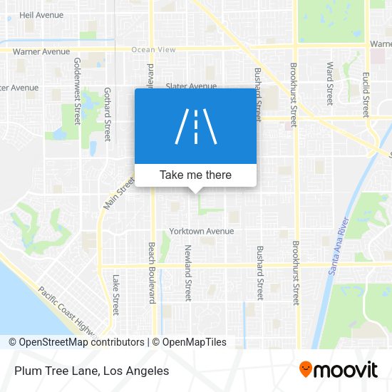 Mapa de Plum Tree Lane