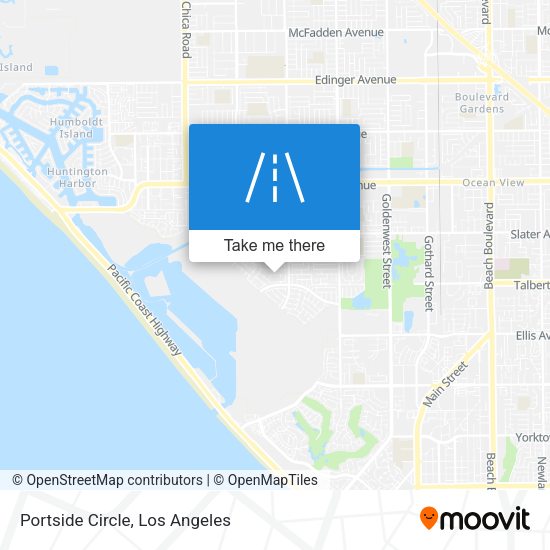 Mapa de Portside Circle