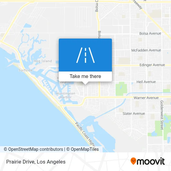 Prairie Drive map