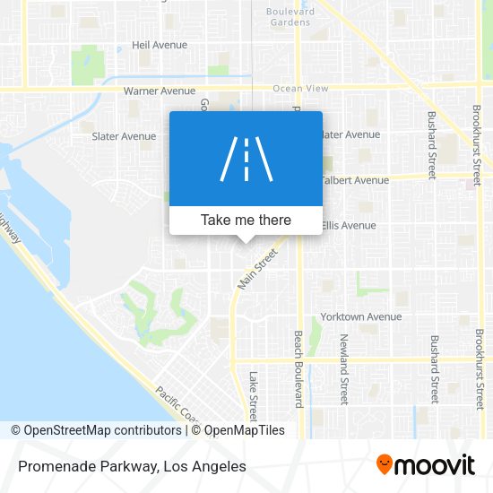 Promenade Parkway map