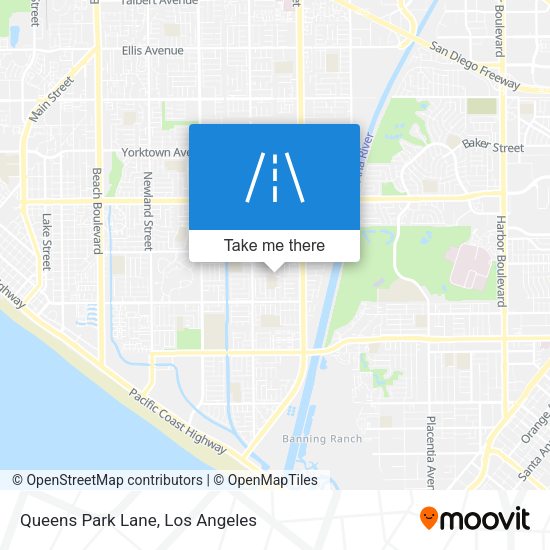 Queens Park Lane map