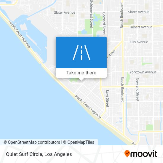 Mapa de Quiet Surf Circle