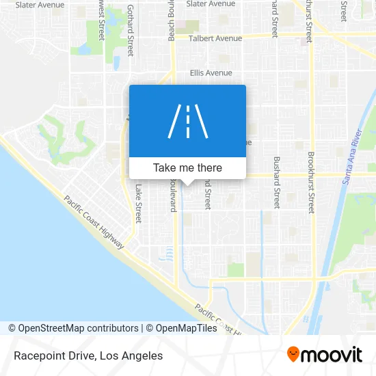 Racepoint Drive map