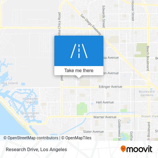 Mapa de Research Drive
