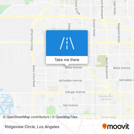 Ridgeview Circle map
