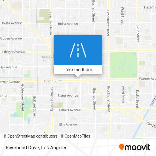 Mapa de Riverbend Drive