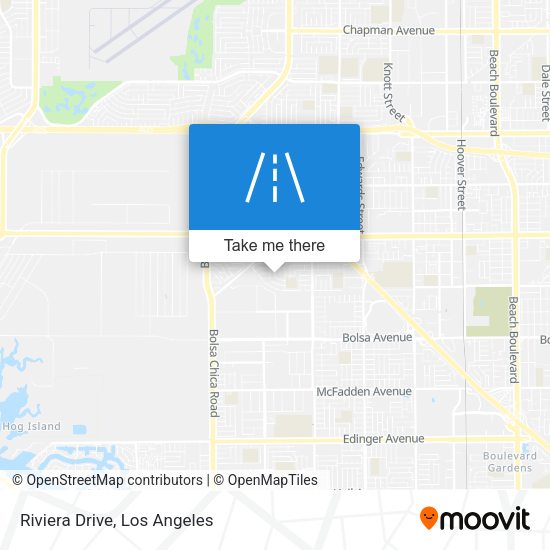 Mapa de Riviera Drive