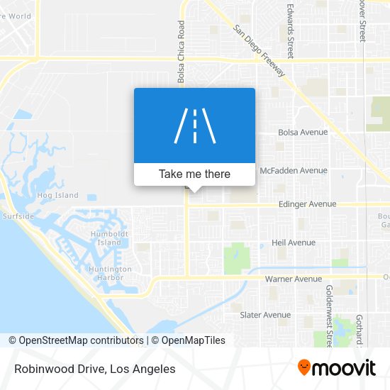 Mapa de Robinwood Drive