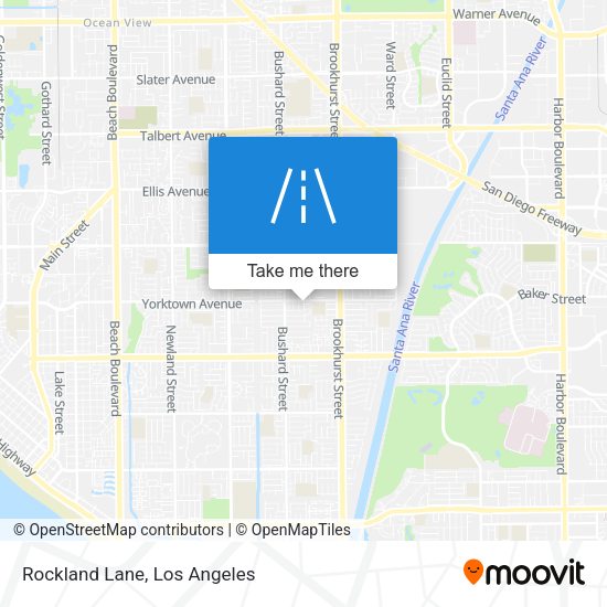 Rockland Lane map