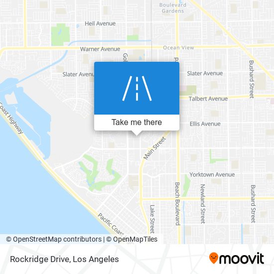 Mapa de Rockridge Drive