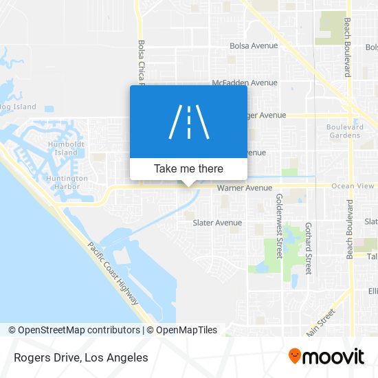 Mapa de Rogers Drive