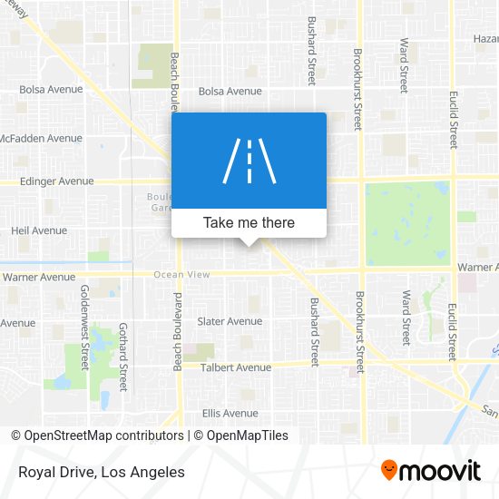 Mapa de Royal Drive