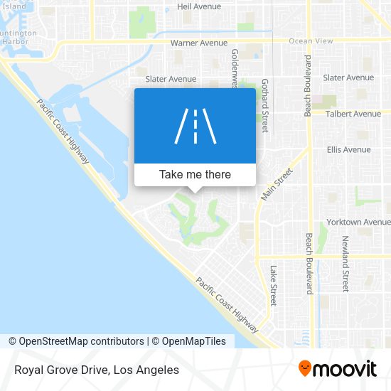 Royal Grove Drive map