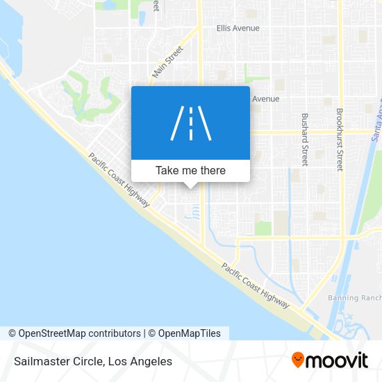 Sailmaster Circle map