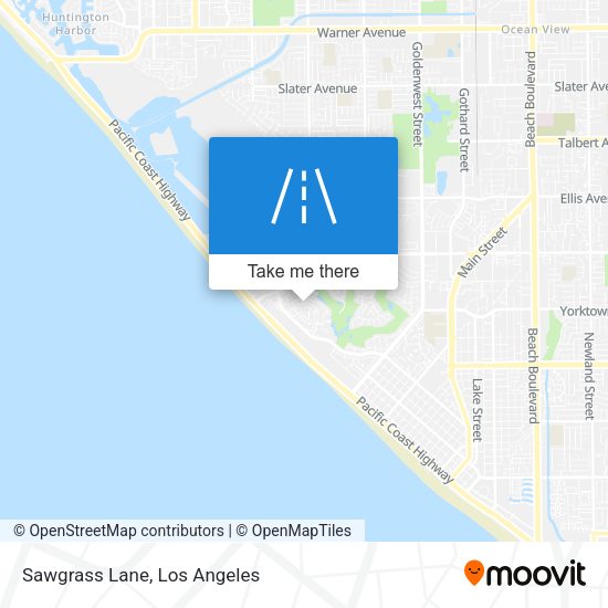 Sawgrass Lane map
