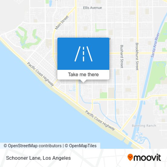 Mapa de Schooner Lane
