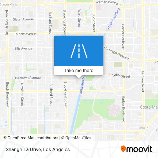 Mapa de Shangri La Drive