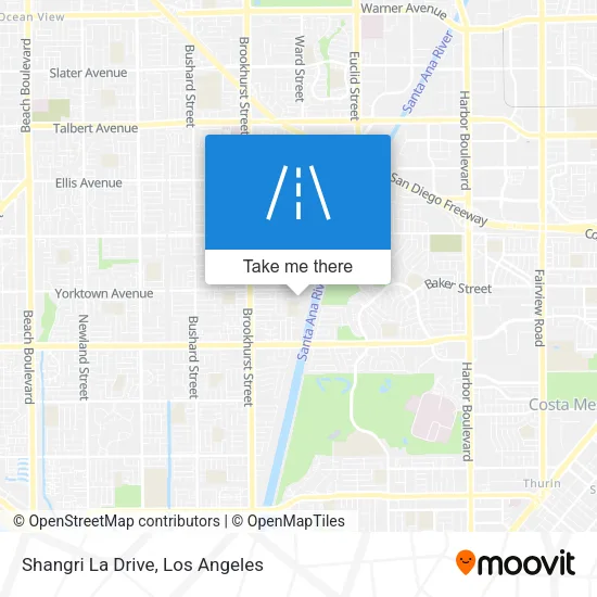Shangri La Drive map