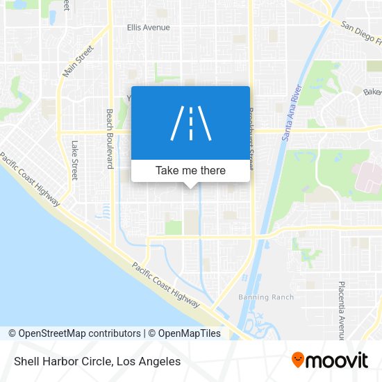 Shell Harbor Circle map