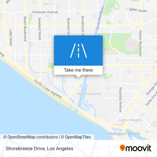Mapa de Shorebreeze Drive