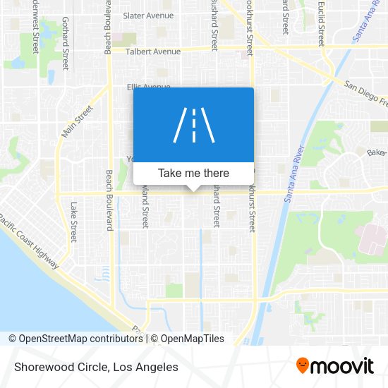 Mapa de Shorewood Circle