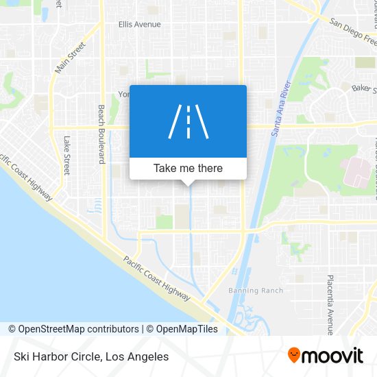 Ski Harbor Circle map