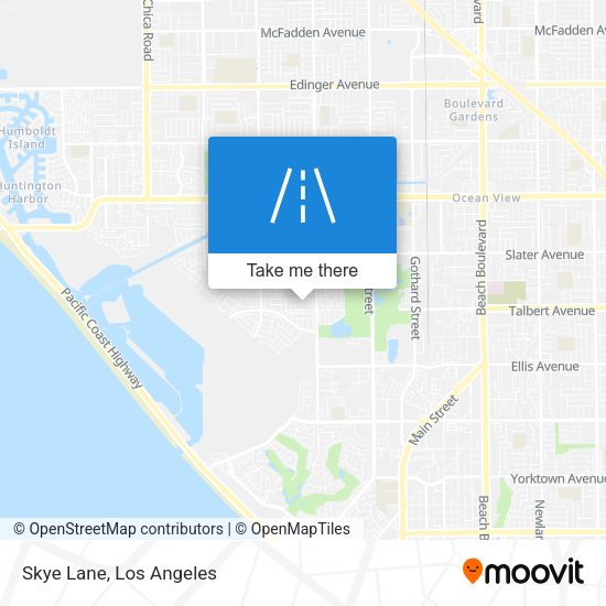 Mapa de Skye Lane