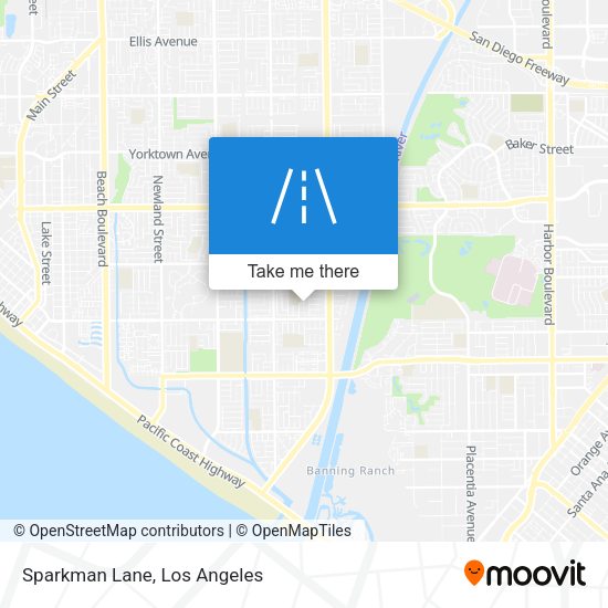 Mapa de Sparkman Lane