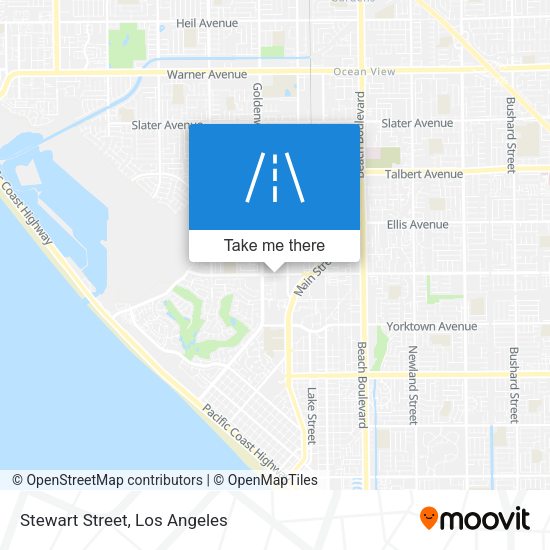Mapa de Stewart Street