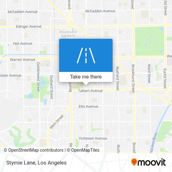 Mapa de Stymie Lane