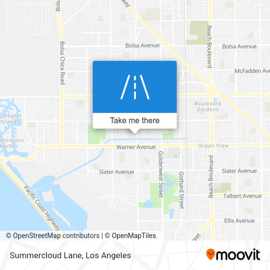 Summercloud Lane map