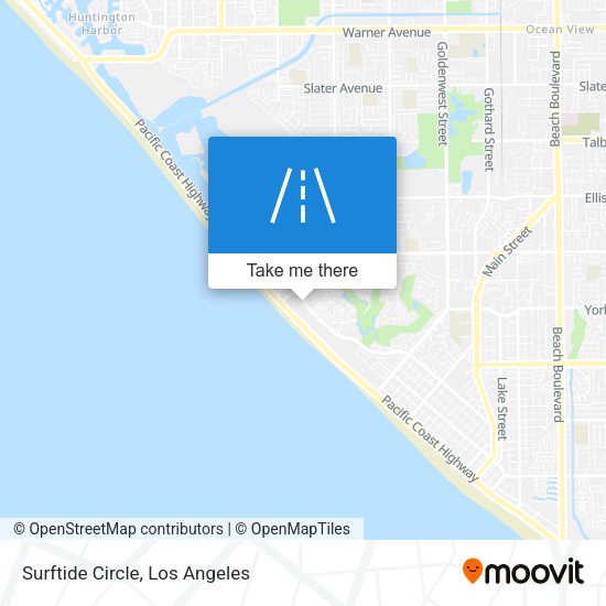 Mapa de Surftide Circle